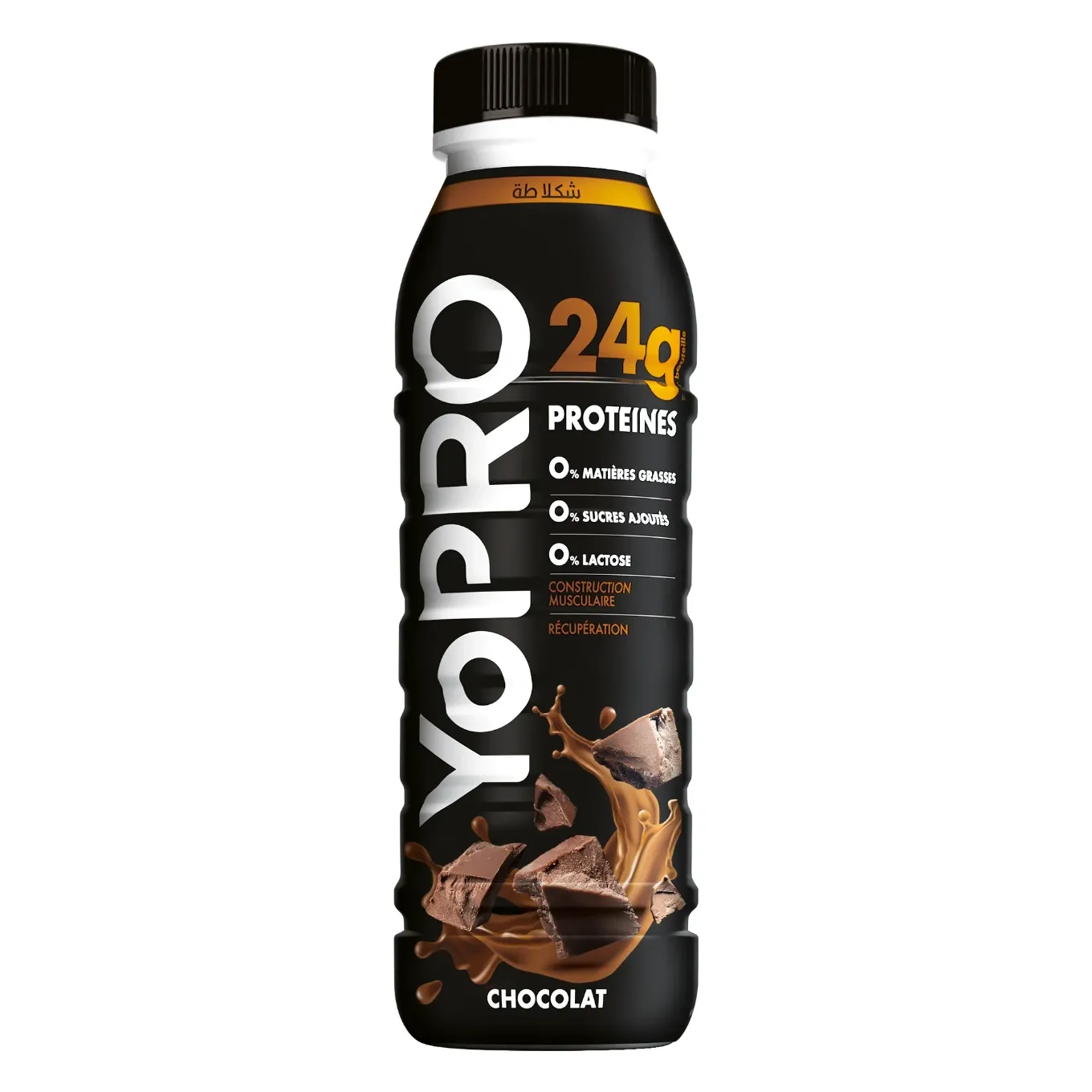 Yaourt à boire protéiné chocolat Yopro